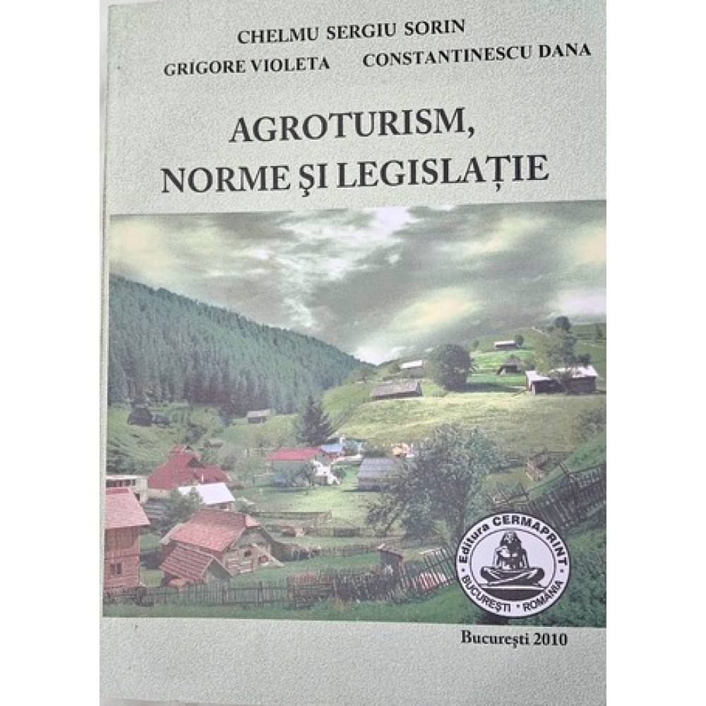 Agroturism, Norme si legislatie